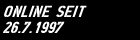 Online seit 26.7.1997